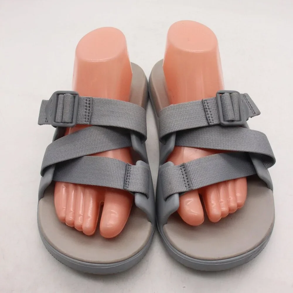 Chaco Chillos Slides Women's 11 Sport Sandals Gray Casual Shoes_2